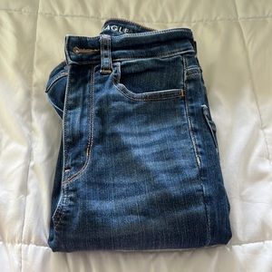 size 00 long american eagle jeans
